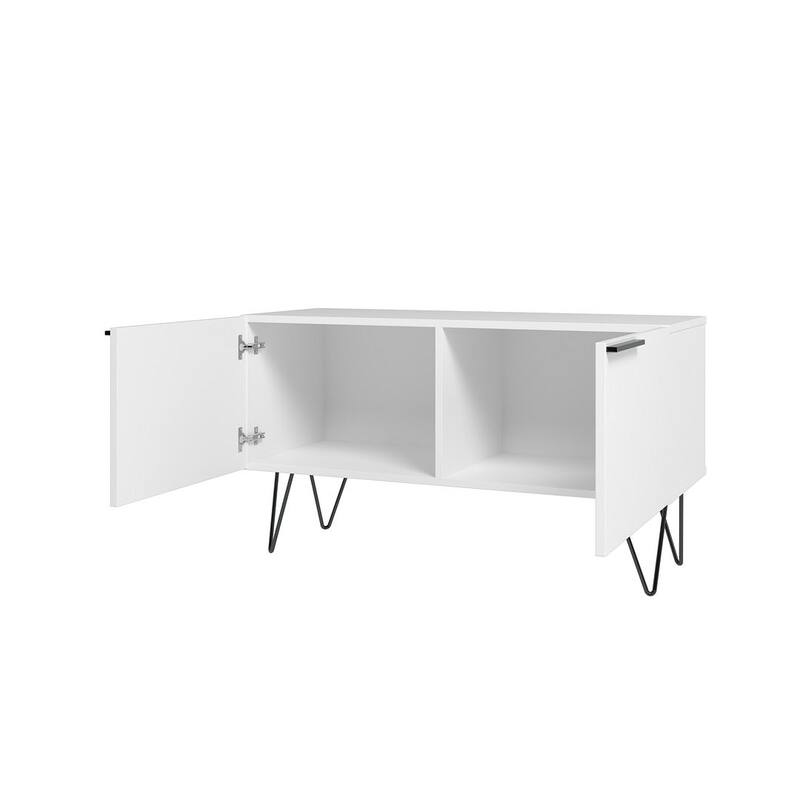 Beekman 35 In. Two Shelf Media Console Cabinet