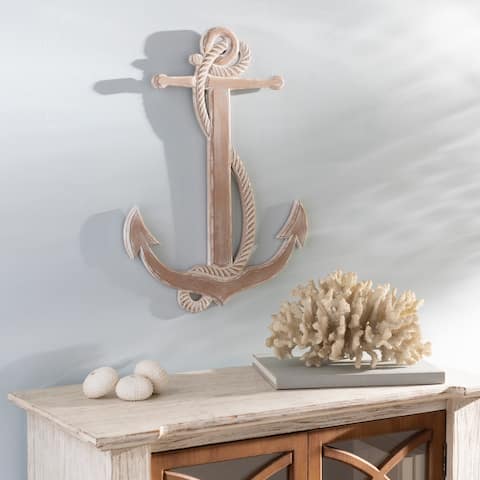 Artistic Weavers Laguna Distressed Natural Anchor 22x16-inch Wall Décor