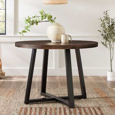 Middlebrook 42-inch Round Solid Wood Dining Table