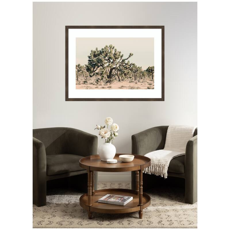 Kate and Laurel Joshua Tree No. 1 by Alicia Bock Framed Wall Art Print