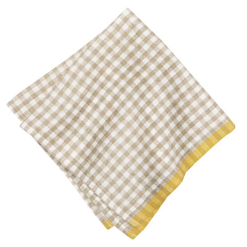 Caravan Gingham Napkins - Set of 4