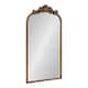 Kate and Laurel Arendahl Traditional Baroque Arch Wall Mirror - 19x31 - Gold