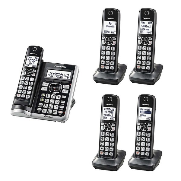 Consumer Electronics Panasonic Kx Tgf575s Dect 6 0 5 Handset Cordless Phone Cordless Telephones Handsets Home Telephones Accessories Cordless Telephones Handsets