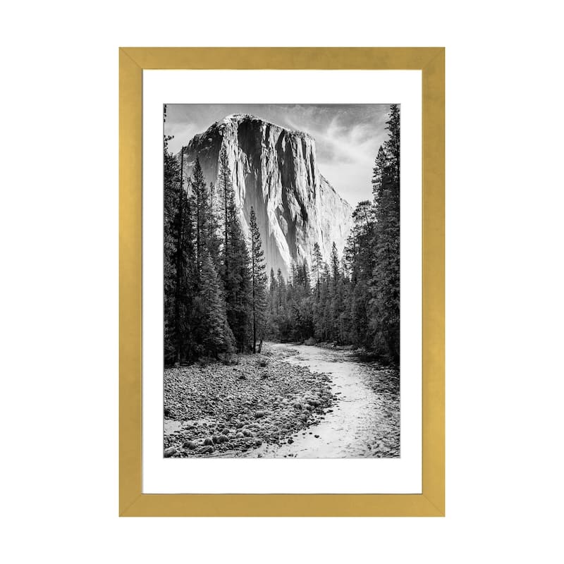 iCanvas "El Capitan Yosemite" by Stephen Hodgetts PFA - Gold - 24x16x1