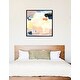 preview thumbnail 9 of 11, Oliver Gal 'Lost & Found' Yellow Abstract Framed Wall Art Print