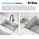 preview thumbnail 50 of 162, KRAUS Kore Workstation Undermount Stainless Steel Kitchen Sink