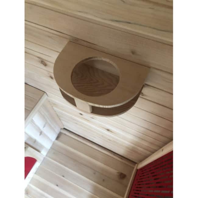 SunRay Grandby 3-Person Outdoor Infrared Sauna