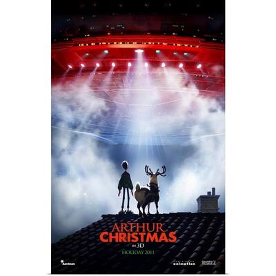 Poster Print entitled Arthur Christmas - Movie Poster - Multi