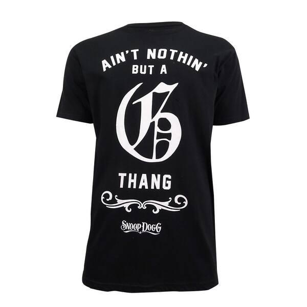 Shop New World Men S Snoop Dogg G Thang Graphic Print T Shirt Xl Black Black Xl Overstock 19452688