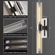 preview thumbnail 30 of 96, KAYLA Modern Glass Wall Sconces, Indoor Wall Lighting Wall Light Fixtures, Vanity Light with Glass Shade(2-Sets)