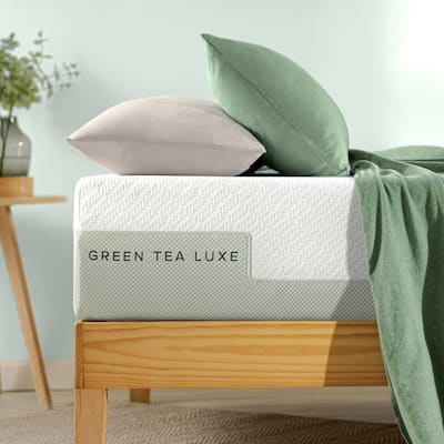 Priage by ZINUS 12 Inch Green Tea Luxe Memory Foam Mattress