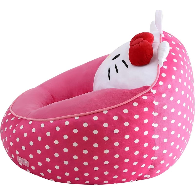 Sanrio Hello Kitty Kids Foam Filled Bean Bag Chair
