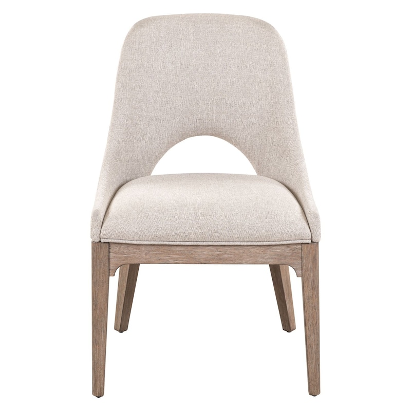 Liberty Furniture South Bend Upholstered Dining Side Chairs Set of 2 - White or Brown - Width 23" x Depth 26" x Height 36"
