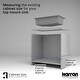 preview thumbnail 53 of 52, Karran Top Mount 33 in. Large Single Bowl Quartz Workstation Kitchen Sink