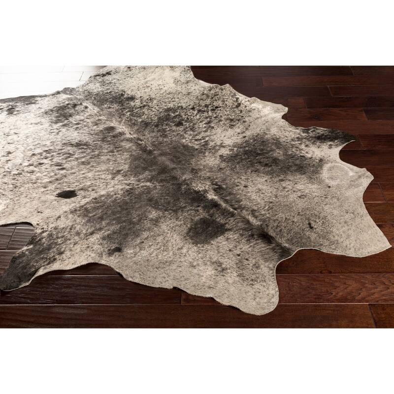 Hand-Crafted Witney Animal Hair On Hide Area Rug - 8' Square