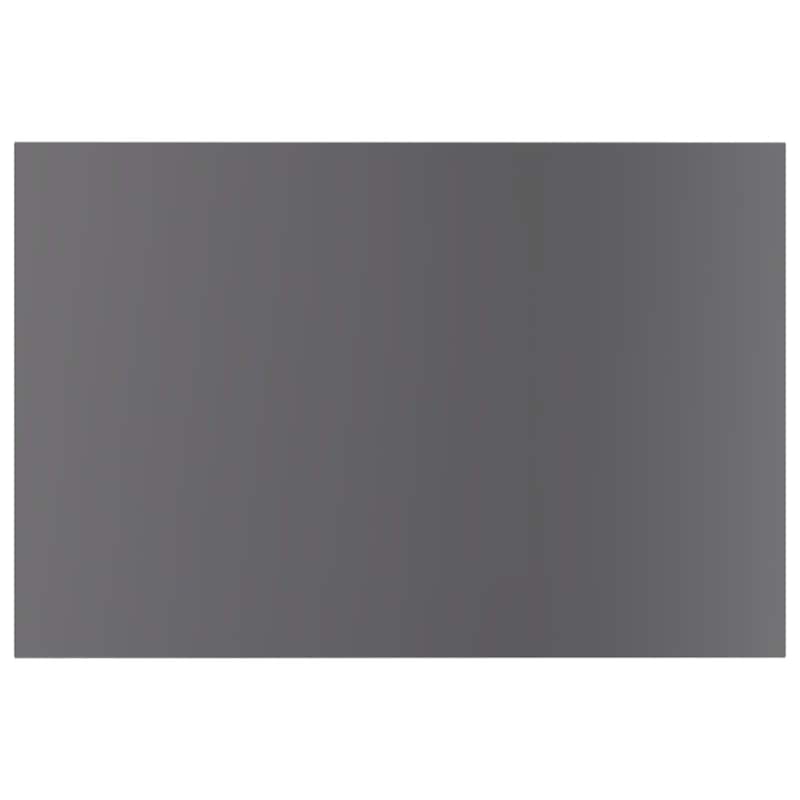 vidaXL Bookshelf Boards 4 pcs High Gloss Gray 23.6"x15.7"x0.6" Chipboard