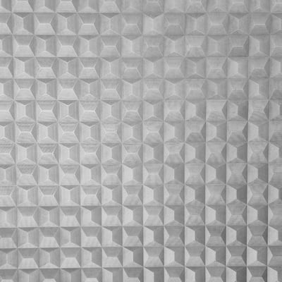 Fine Decor Romero Grey 3D Geometric Wallpaper