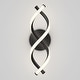preview thumbnail 8 of 11, Artika DNA Modern Wall Light Fixture, Matte Black