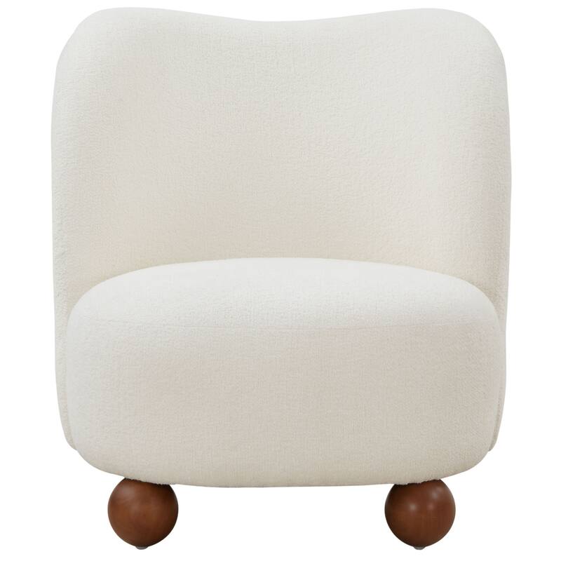 SAFAVIEH Couture Rodolfo Boucle Accent Chair - 28"W x 31"D x 31"H