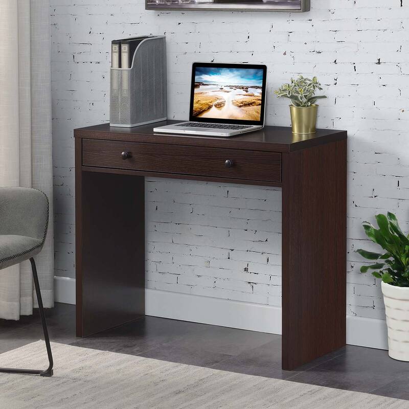 Convenience Concepts Northfield 1 Drawer 36 inch Desk - Espresso