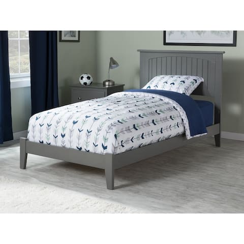 Nantucket Twin Traditional Bed in Grey