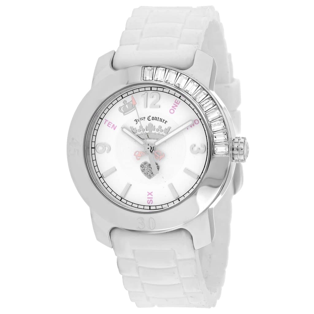 Juicy Couture Women's BFF White Dial Watch - 1900548 - 6 (36)