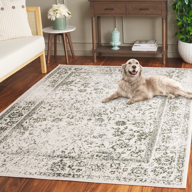 SAFAVIEH Adirondack Dakota Rustic Shabby Chic Distressed Rug