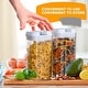 preview thumbnail 5 of 6, Cheer Collection Set of 6 Uniform Size Airtight Food Storage Containers