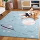 preview thumbnail 60 of 69, SAFAVIEH Carousel Kids Kyle Solar System Rug 2' x 3' - Teal/Orange - Rectangle