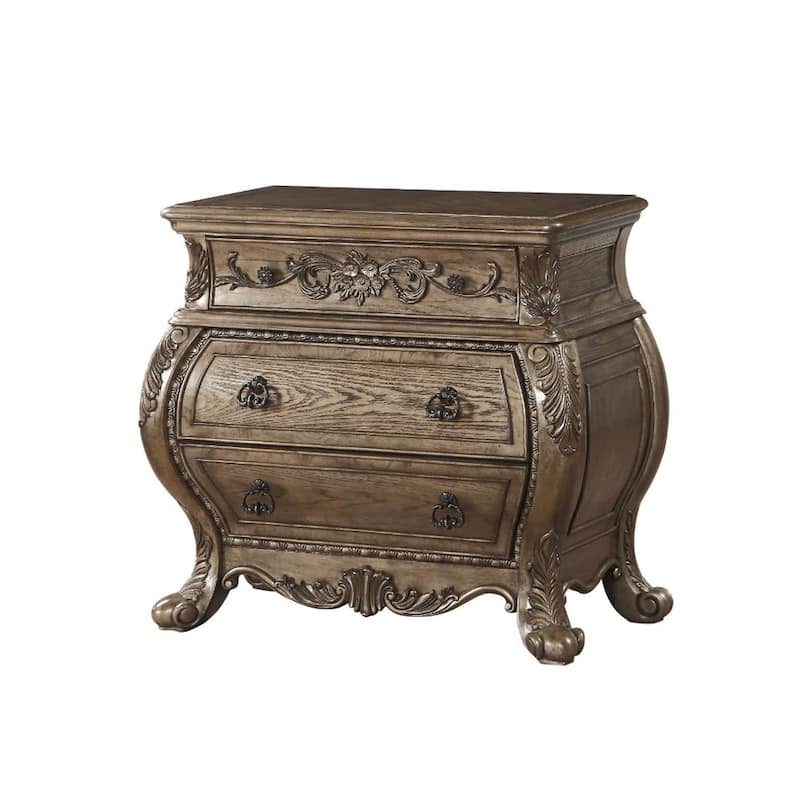 3 Drawers Nightstand