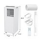 preview thumbnail 10 of 19, 8000 BTU Portable Air Conditioner with Dehumidifier Fan Window Installation Kit&Remote Control