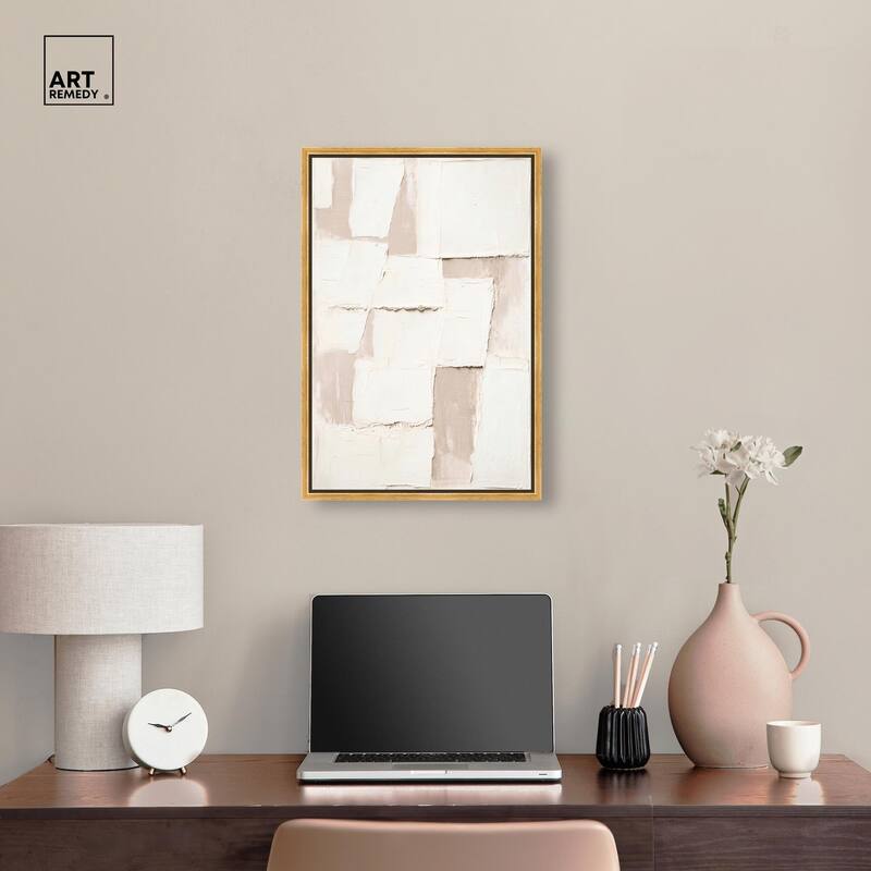 Plastered Planes II Canvas by Art Remedy