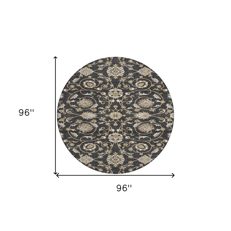 HomeRoots Moroccan Transitional Rectangle Outdoor Rug