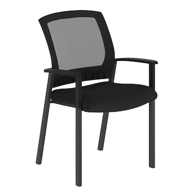 Commercial Stackable Side Chair with Steel Frame and Armrests - 23.25"D x 23.75"W x 34.25"H