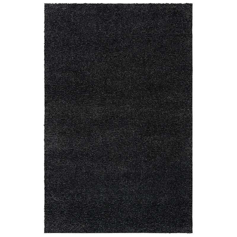 SAFAVIEH Milan Shag Maibritt 2-inch Thick Area Rug - 3' x 5' - Dark Grey - Rectangle