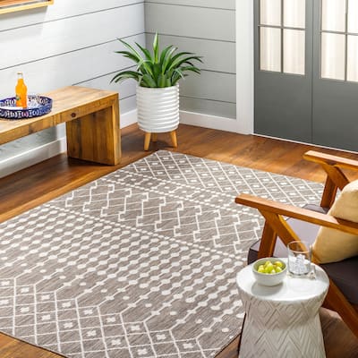 Livabliss Borago Indoor/ Outdoor Moroccan Area Rug