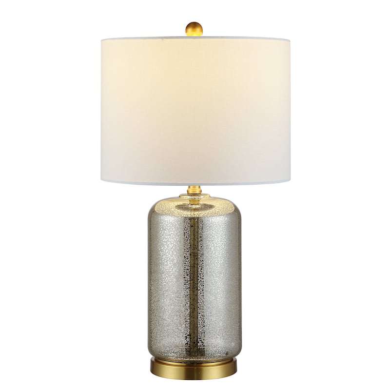 SAFAVIEH Lighting Gosselke 26-inch Glass Table Lamp - 14" x 14" x 26" - 14Wx14Dx26H