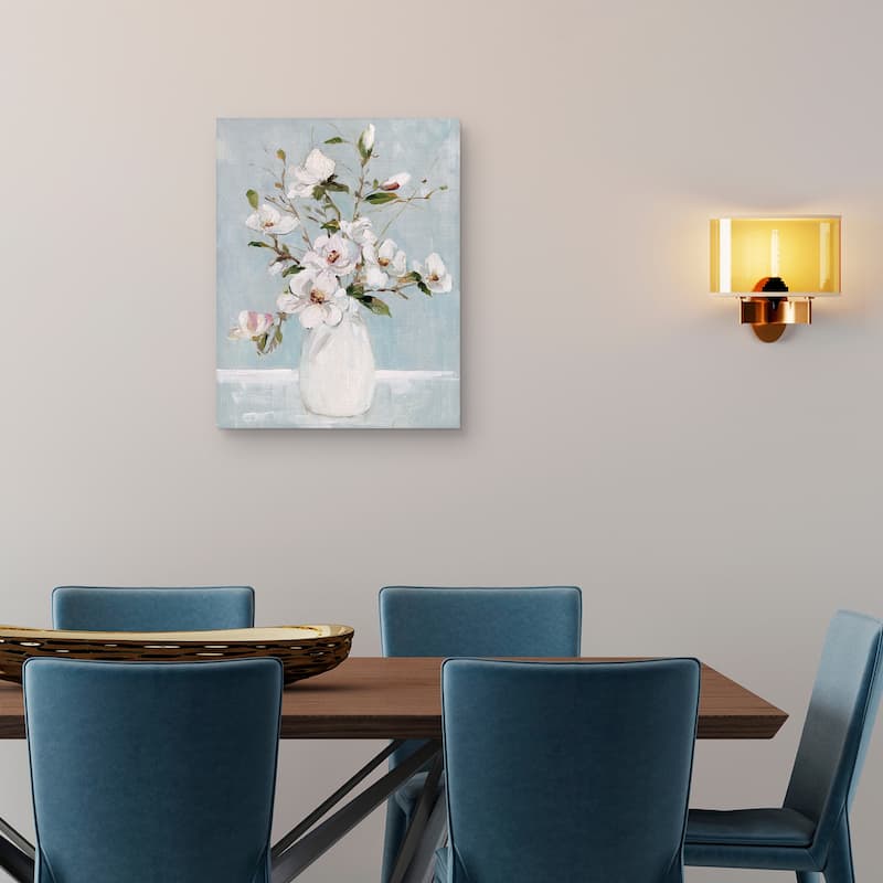 Magnolia Charm by Sally Swatland Canvas Art Print