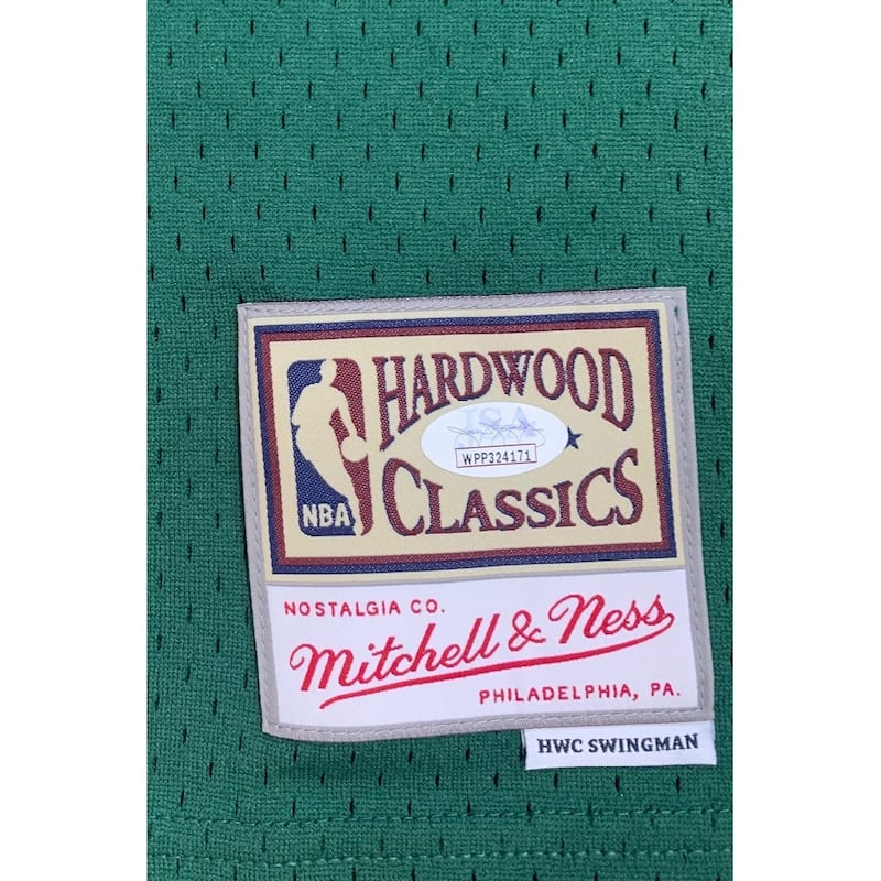 Oscar Robertson Autographed Milwaukee Bucks Signed Mitchell and Ness Basketball Jersey 1971 CHAMPS JSA COA - 8'6" x 11'6"
