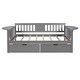 preview thumbnail 27 of 34, Roomfitters Twin Size Daybed with Two Drawers, Wood Slat Support, Practical and Space-Efficient Storage Solution