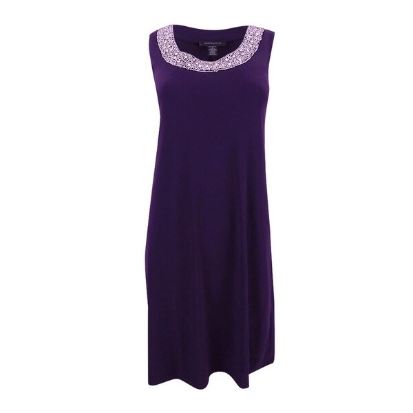 R/&M Richards Women/'s Embellished Dress