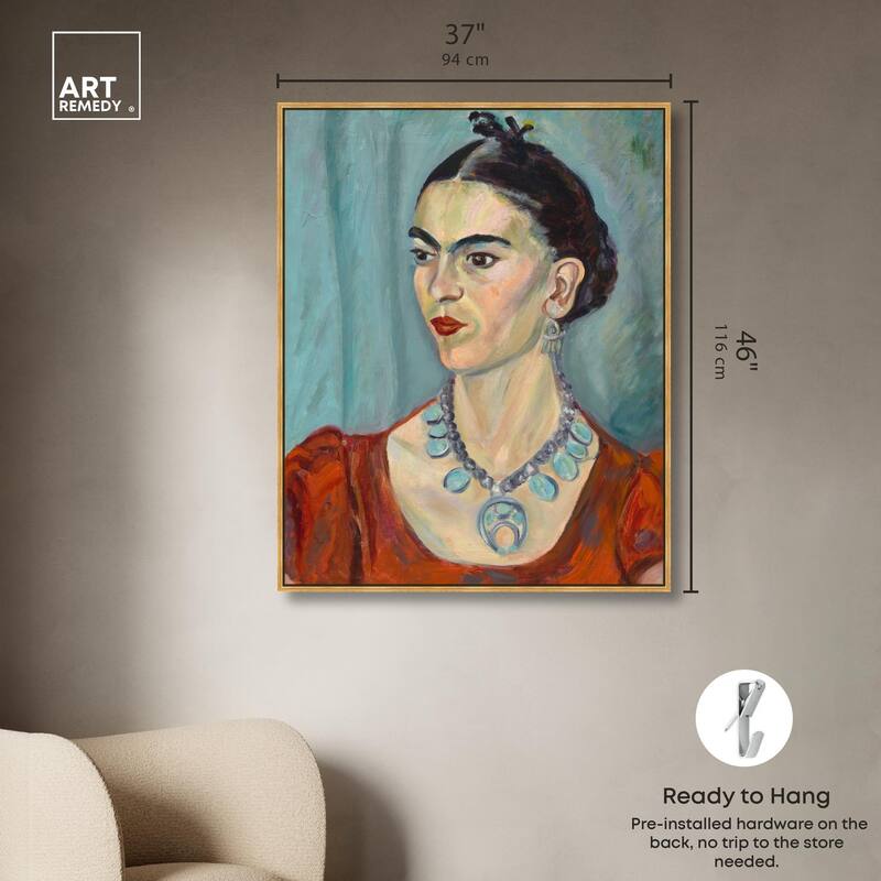 Frida Kahlo by Magda Pach 1933 Canvas by Art Remedy