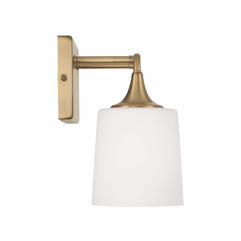 Presley 2-light Bath/ Vanity Fixture w/ Soft White Glass