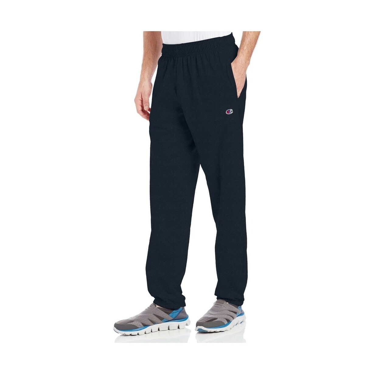 navy blue champion joggers