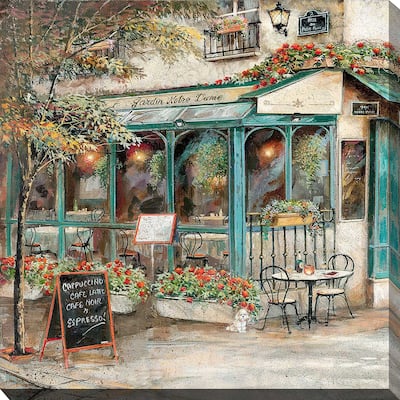 "Rue du Jardin" by Ruane Manning I Print on Canvas