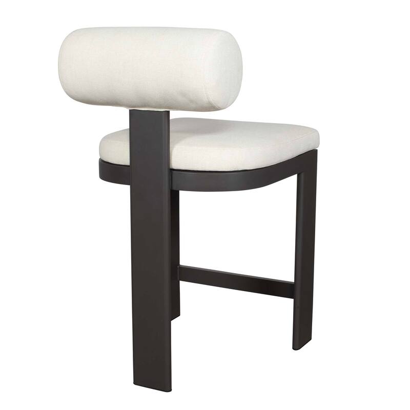 Uttermost Bolster Back Outdoor Stool