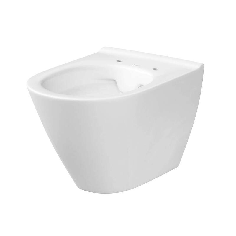Fine Fixtures Supreme Wall hung toilet bowl 20" - White