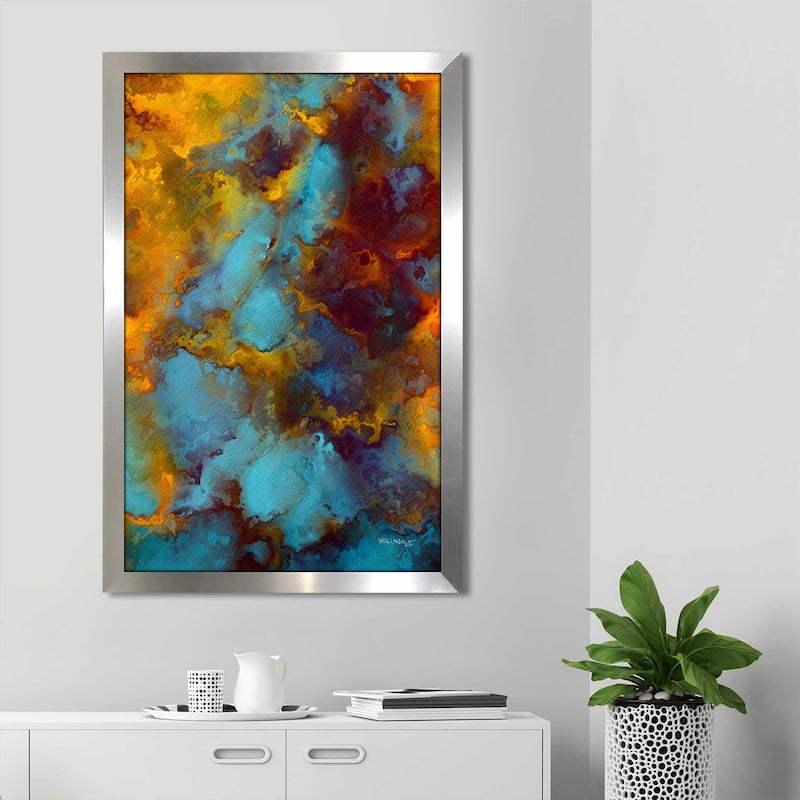 "Proverbs 12 25 A Good Word" by Mark Lawrence Print on Acrylic.