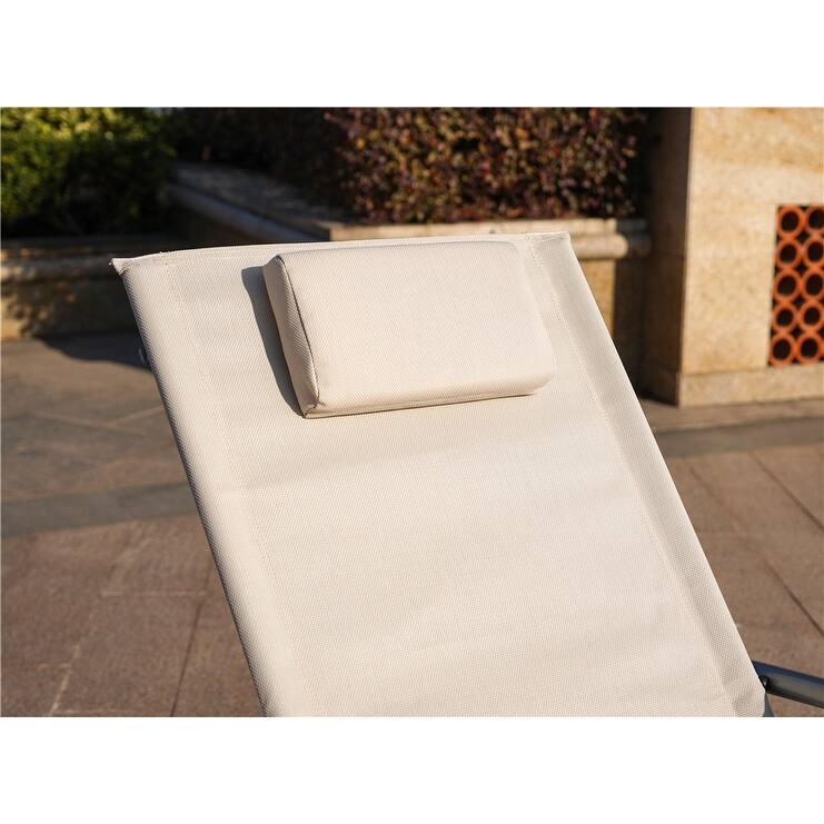 Outdoor Iron Rocking U-shaped Lounge Chair