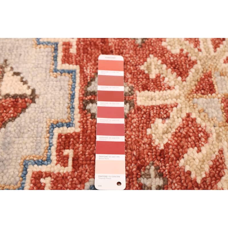 ECARPETGALLERY Hand-knotted Jules Serapi Dark Copper Wool Rug - 2'7 x 9'10